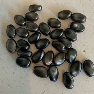 Only lot..Vintage glass pearl beads